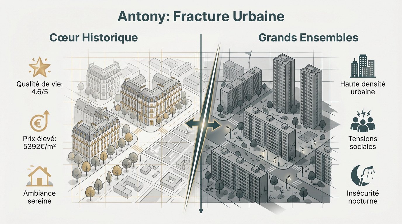 antony-fracture-urbaine Quartiers à éviter à Antony : les zones de vigilance