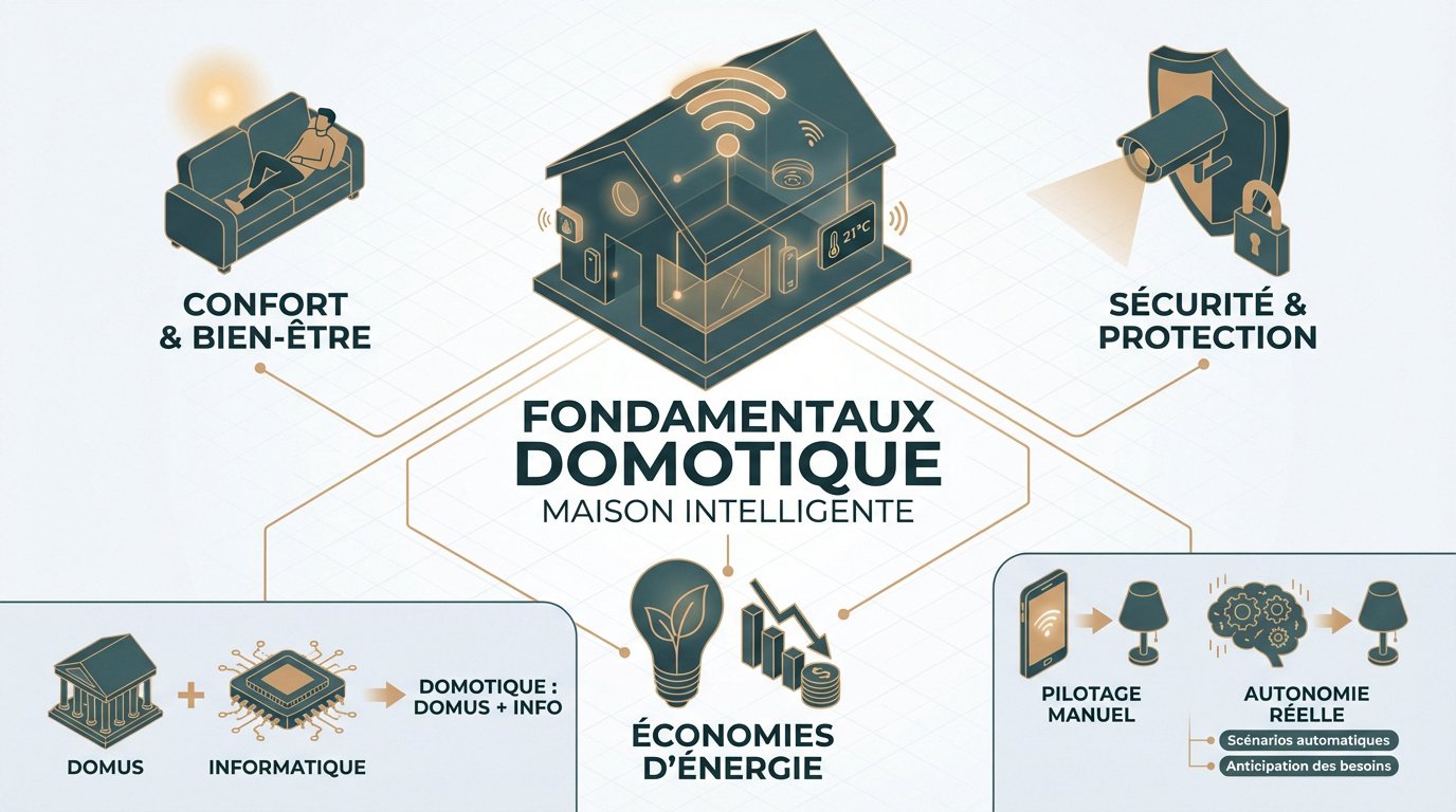 fondamentaux-domotique-maison-intelligente Tout savoir sur les fondamentaux de la domotique moderne