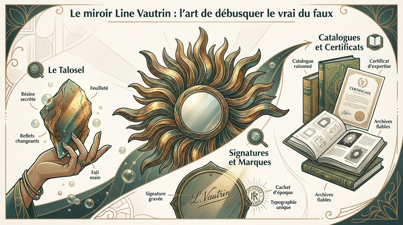 miroirs-line-vautrin-lart-de-lauthentification Miroir Line Vautrin : expertiser et authentifier une œuvre