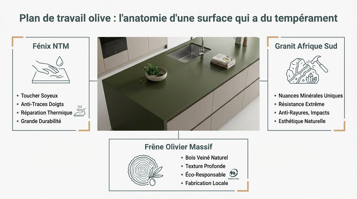 plan-de-travail-olive-anatomie-dune-surface-de-caractere Pourquoi choisir un plan travail olive pour votre cuisine ?